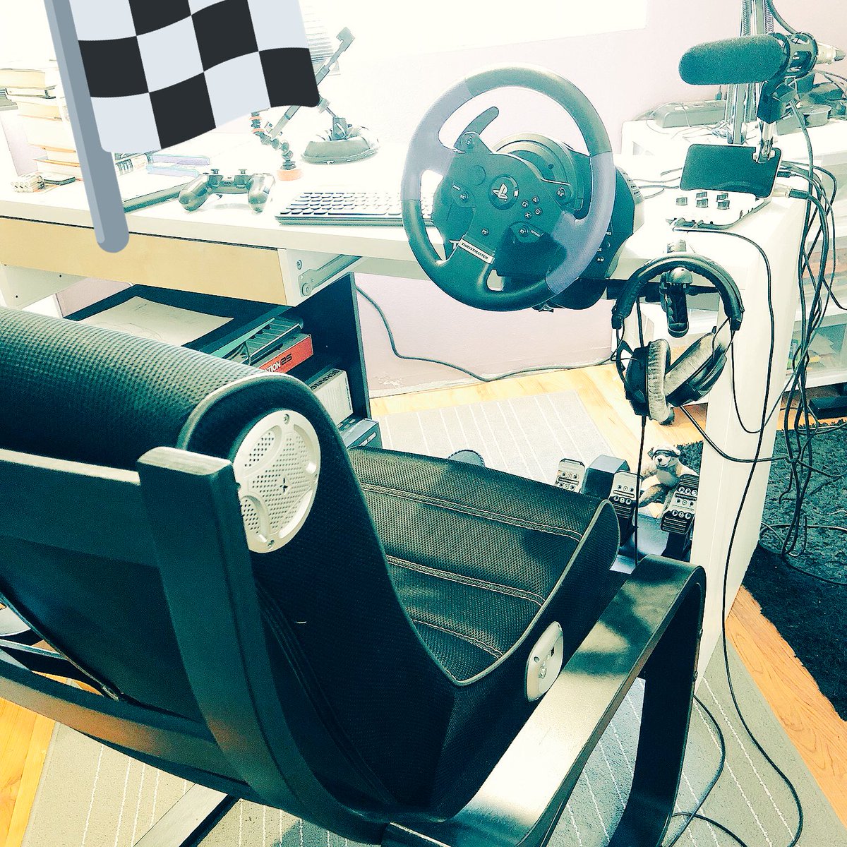 Aaron On Twitter Thrustmaster T150 Pro Ikea Poang Chair Frame