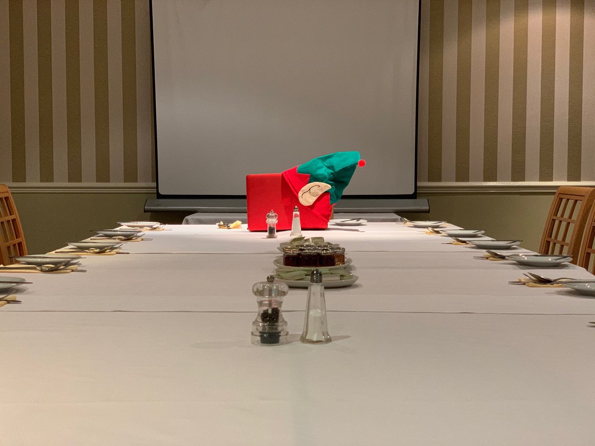 Webizzy's tweet photo. The elf’s have taken over the Market Harborough Business Club... https://t.co/ztPUXIYaAX
