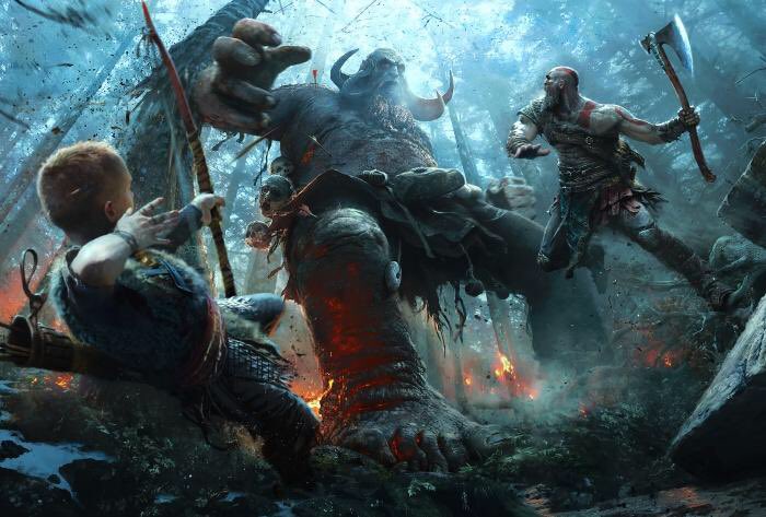 raphael_allard's tweet photo. #TheGameAwards Bien que #RDR2 soit excellent, #GodOfWar mérite amplement le titre de meilleur jeu de l’année ! Il est le seul jeu qui m’a fait ressentir des sensations jusqu’ici inconnues (Cf. premier combat contre l’étranger). Un grand bravo aux dévs ♥️⛓🛡 https://t.co/wfNVnQnkpM