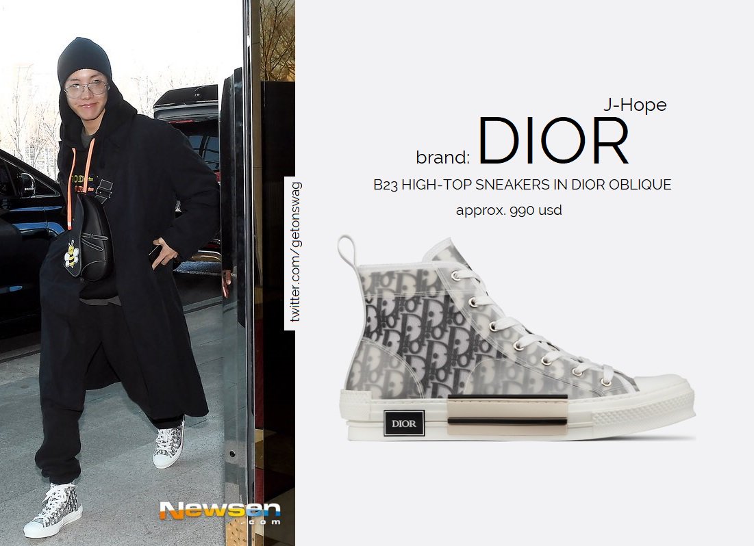 dior high top outfit