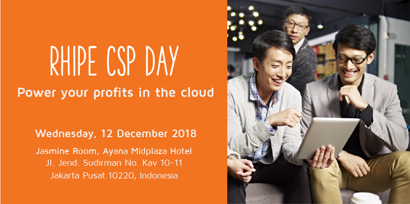 Alexlimsc's tweet photo. Cloud has had a massive impact and changed the face of business. Join rhipe and Microsoft at our next CSP Day event in Indonesia to find out how you can build your profits with the cloud. https://t.co/rIvRyhSk69 https://t.co/fy5fR499AS