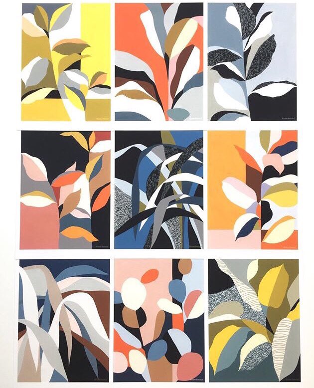 On the ninth day of Christmas my true love sent to me.....9 patterns emerging.... #highendnothighstreet #ladybay #buylocalart #christmasmarketnottingham ##lbdmm