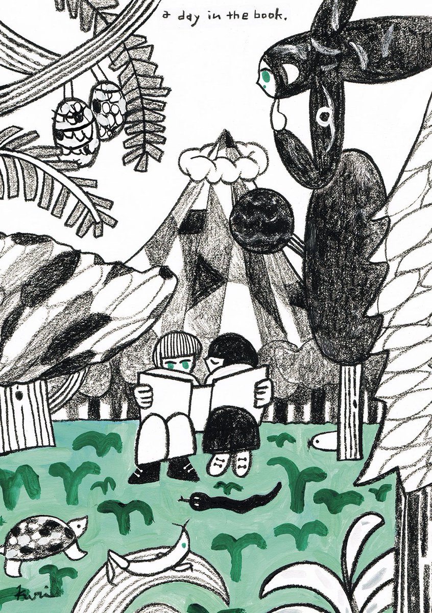 #皆の絵幅を見せてほしい
アナログもデジタルも、平面的な絵も奥行きのある絵も好きなのですが、迷走してるような...。色々好きでマッスル。