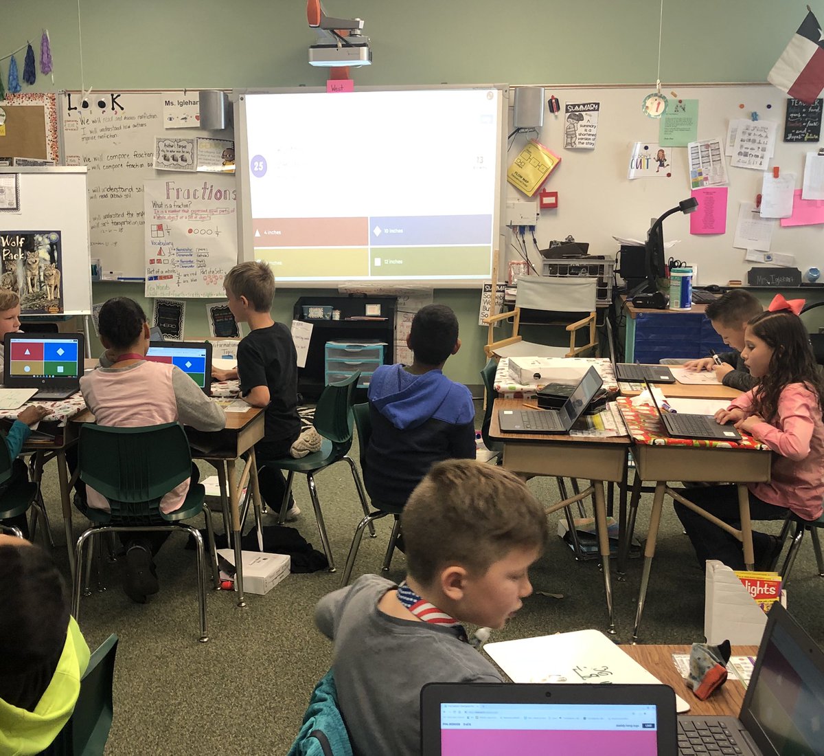 kiglehart03's tweet photo. Surprised them with a Kahoot perimeter review using our new Chromebooks!! They. Were. So. Pumped. @TatomElementary https://t.co/Toen2Yd7cK