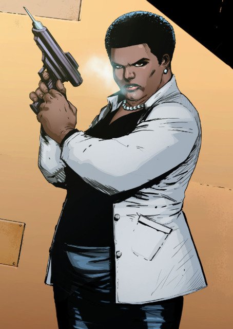 Amanda WallerAbilities: Waller is an expert at Tactical Analysis, Hand to hand combat and an expert Marksmen