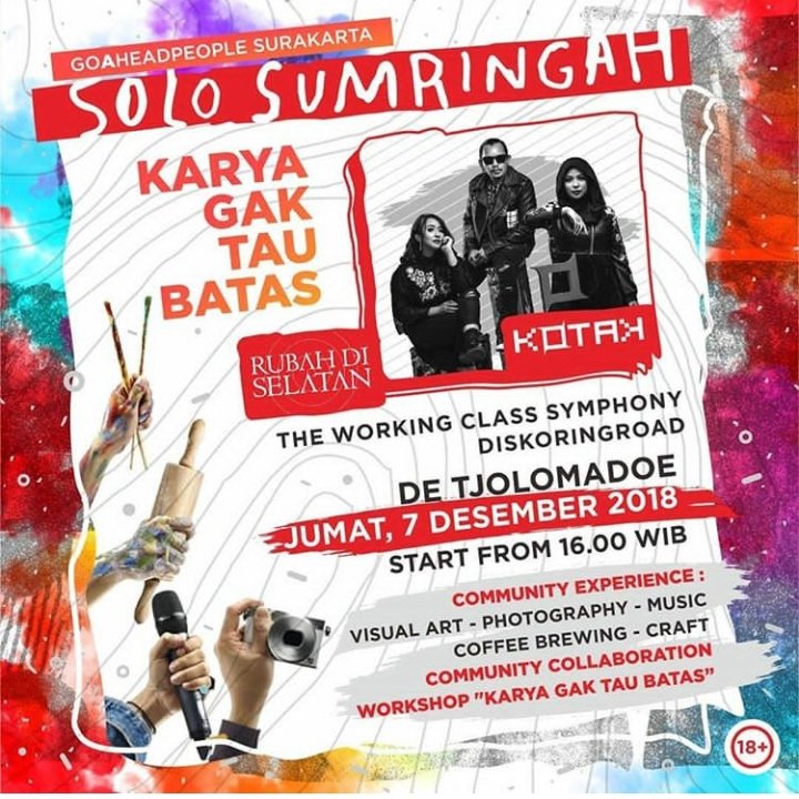 Away SOLO nanti malam siap pesta dan beraksi bareng <a href="/kotakband_/">Official KOTAK</a>