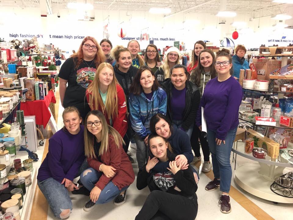 ybkstc's tweet photo. Yearbook had a blast shopping for their Secret Santa Family! https://t.co/vXiUv7EpMv