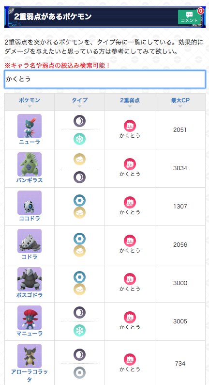 ポケモンgo攻略 Gamewith Pa Twitter 2重弱点に注意 バンギラスなど弱点を2重に受けるポケモンは対人戦で注意が必要です ﾟdﾟ 逆に2重弱点をつけるポケモンを把握しておくと 勝てる可能性が上がるので覚えておきたい T Co R72azmk6e2 ポケモンgo