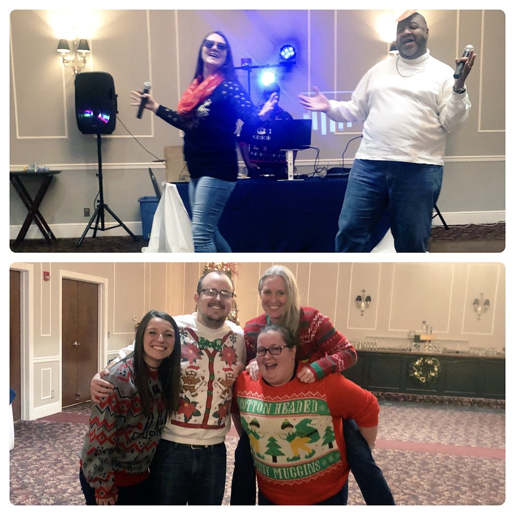 Nikole_Pitilis's tweet image. All kinds of holiday fun today with the work fam!!  💚❤️  #OHPA #teamBEASTMODE