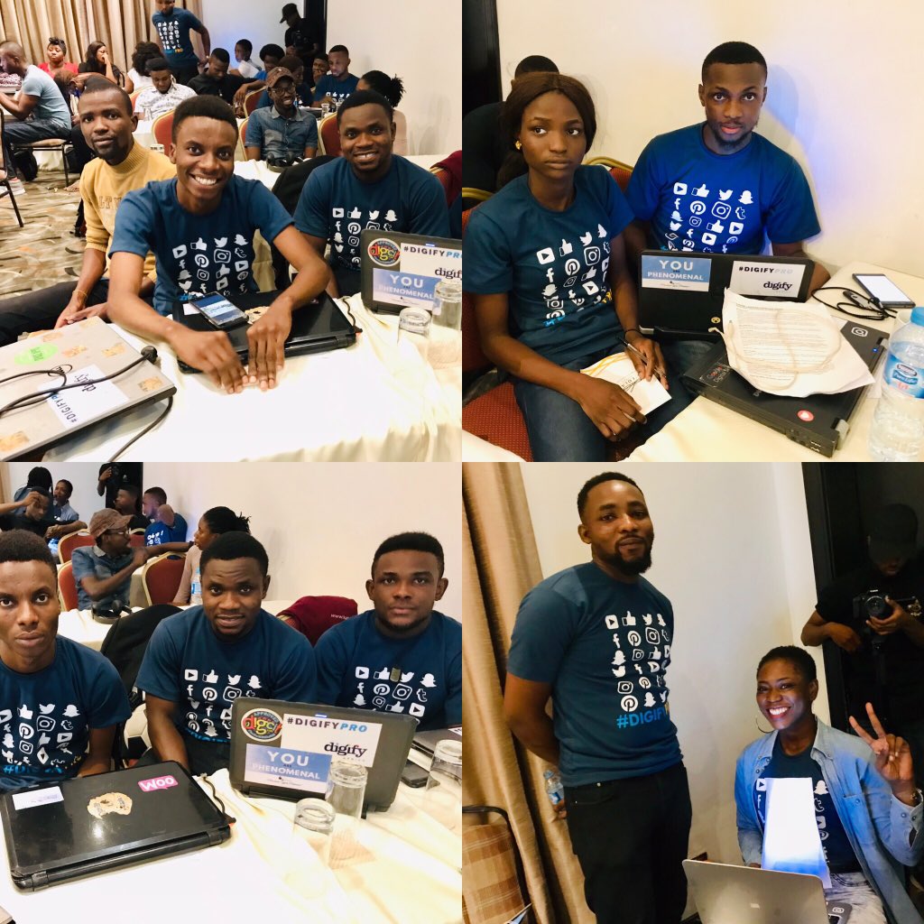 Digify_NG's tweet photo. Congratulations to @Digify_NG. @DigifyAfrica #DigifyPro Graduate Trainees in #NIGERIA for taking 1st and 2nd Place in this year’s #YoungLAIFers Competition #LAIFAwards2018 https://t.co/eVwIRwKQwf https://t.co/oBPniojUIT
