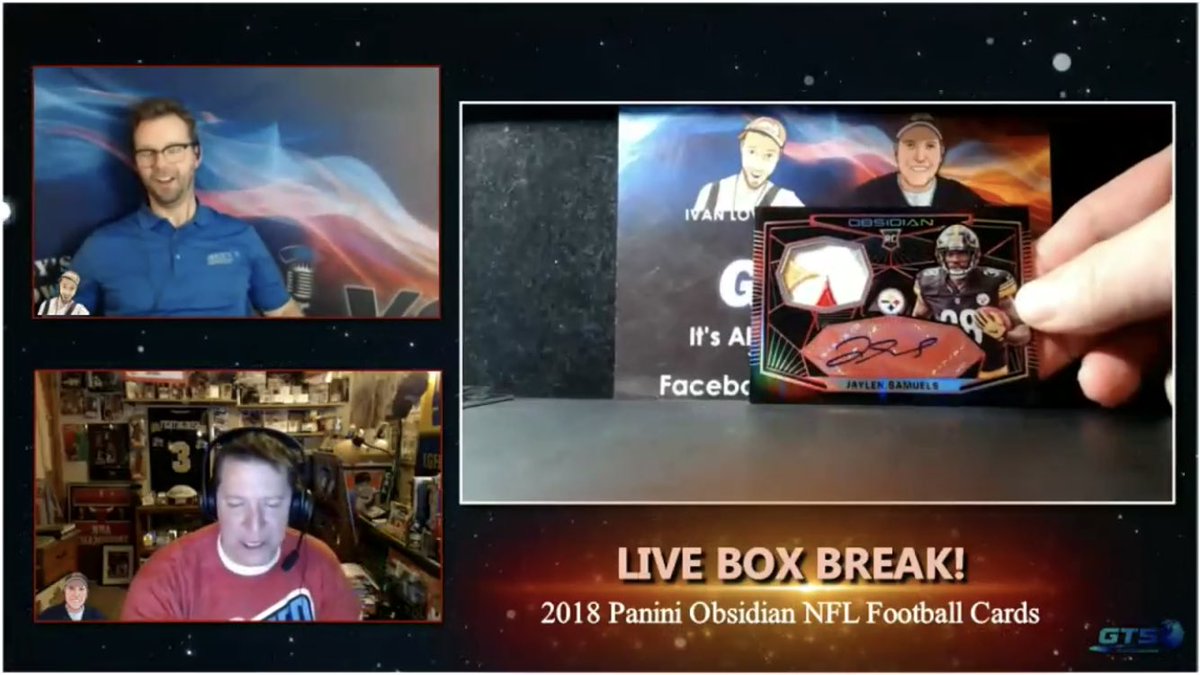 biggsdaddycool's tweet image. #JazzyBoom 2.0

@JaySam1k RPA from 2018 @PaniniAmerica Obsidian LIVE @GoGTSLive!

#SickPatch

pscp.tv/w/btnRUjY4NTEx…