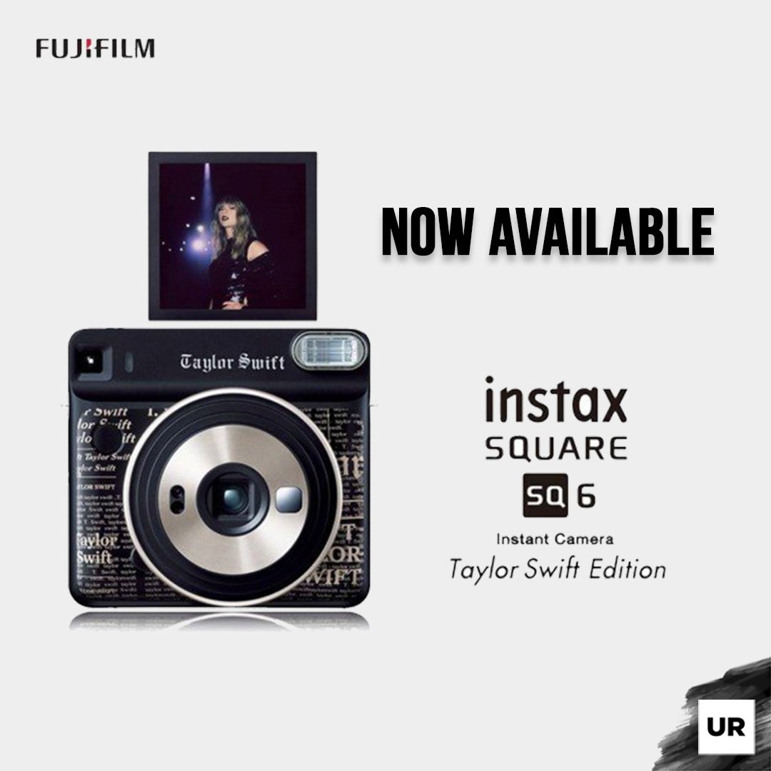 Ingin instan kamera seperti idolamu ?. Now Available Instax Square  SQ 6 Taylor Swift Edition!
.
Instax Square SQ 6 Taylor Swift Edition Rp.2.749.000 
.
#URNewLifeStyle #FUJIFILM #Instax #UrbanRepublicId