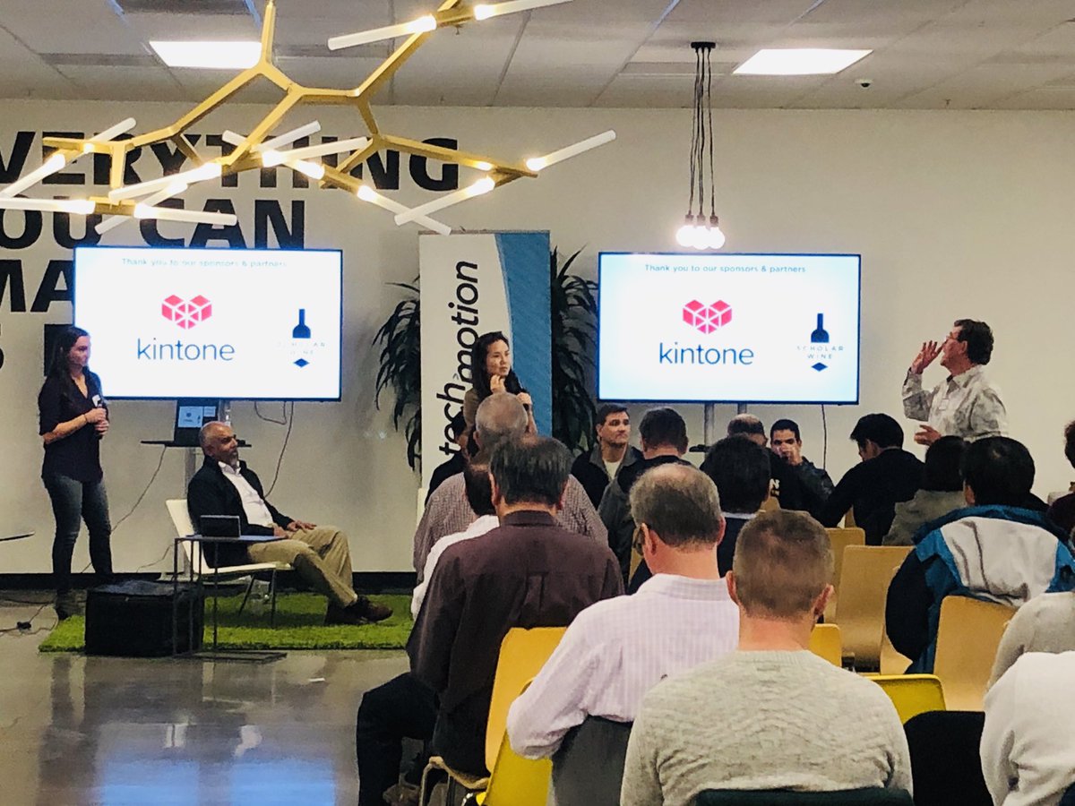 kintone's tweet image. “Digital Transformation” panel discussion with @Tech_in_Motion #DigitalTransformation #SiliconValleyEvents