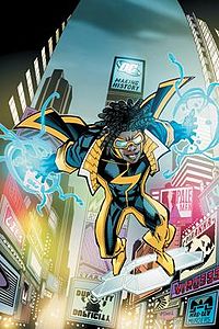 Virgil Hawkins aka Static ShockAbilities: Static can generate and manipulate raw electromagnetic energy