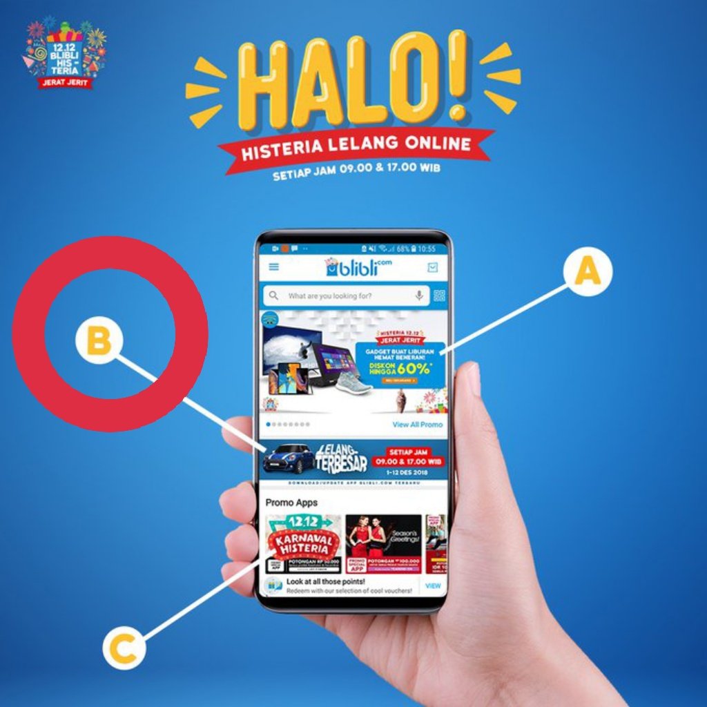 <a href="/bliblidotcom/">Blibli</a> Huruf B #FunWithBlibli #BlibliHisteria yuk ikutan <a href="/andalaselang/">elang Andalas</a> <a href="/ririnsungkar53/">Ririn Sungkar</a> @MuhammadRifa111 @adityansaymie <a href="/felisaqueen/">felis ariana</a> <a href="/LeniFitriyanii/">Leni Fitriyani</a>