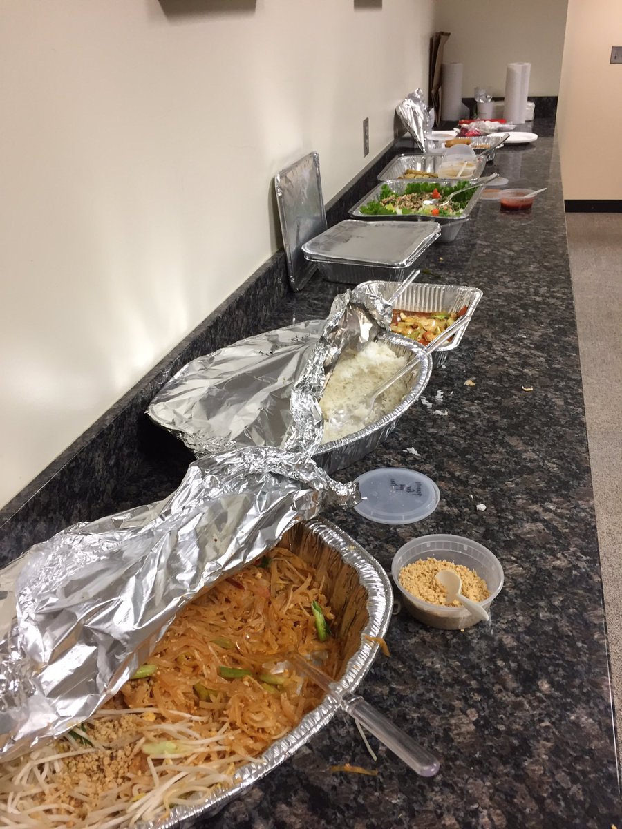 SQLnaut's tweet image. Enjoying Thai food & SQL fellowship @PortlandSQL Holday Party! Preso by @JodyPilsworth #SQL #SQLPASS @ArnieRowland @TimGiorgi @GlenAndersonjr @dennisparks @thomasalben