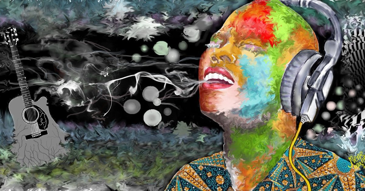 BodipoMene's tweet photo. "Musical Breath" from my creativity space. https://t.co/dFEdtyOshx