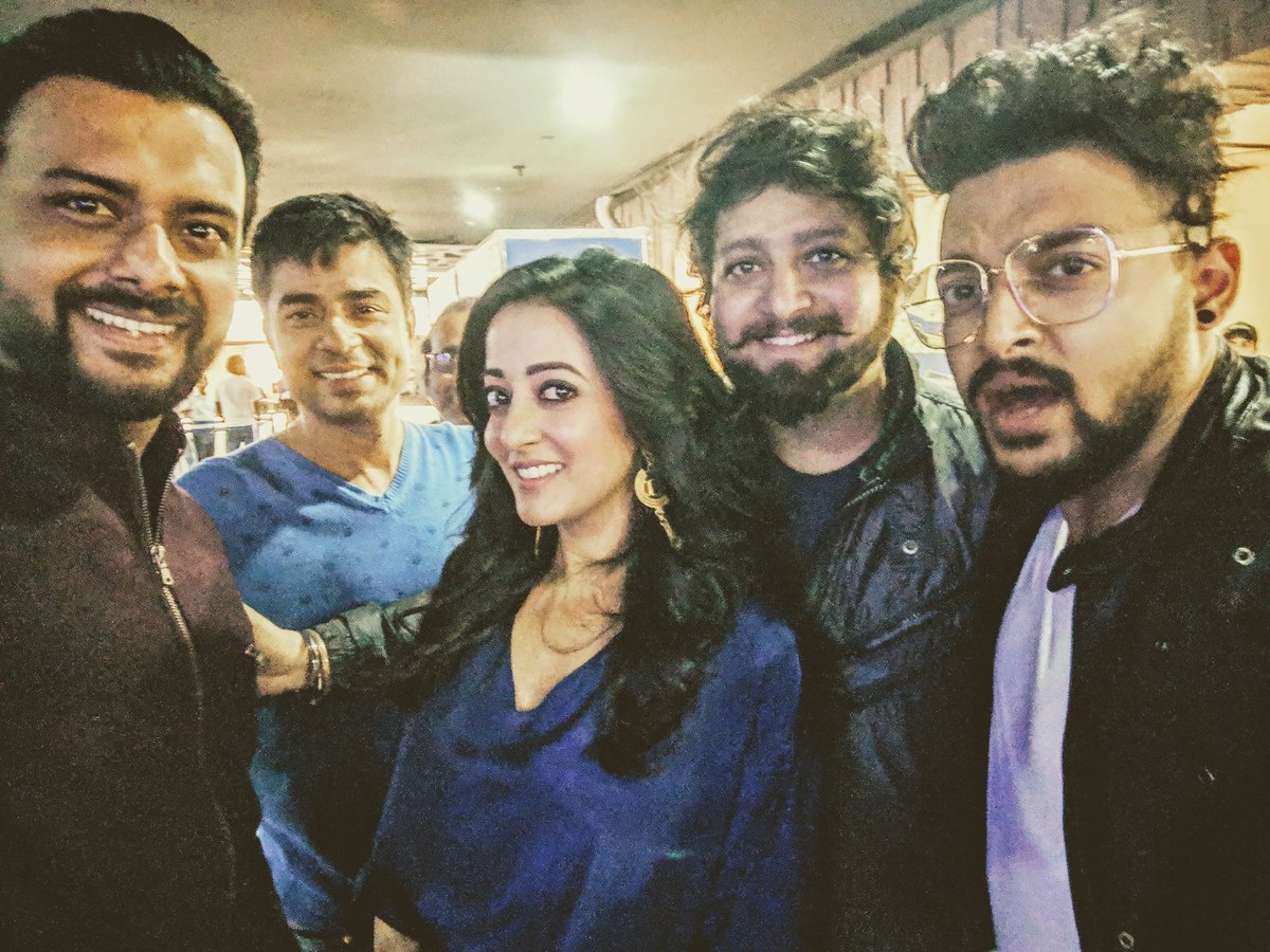 indrasishroy's tweet photo. About lat night. #Reunion premier show. Releasing today. Over to you now :) @raimasen @iamsaaurav https://t.co/5DnQHrE1Y2