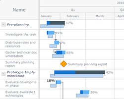 Gantt Chart Healthcare