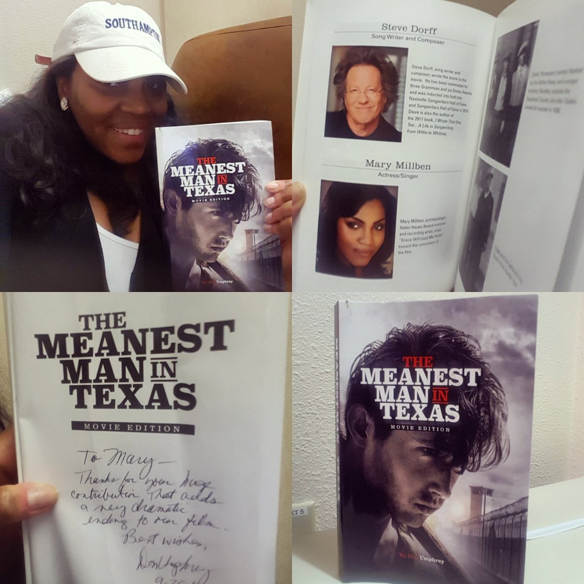 One step closer to the film release!  <a href="/MeanestManInTX/">TheMeanestManInTexas</a> #movie edition book is out! And, a great stocking stuffer for the holidays! Blessed to have my song #GraceWillLeadMeHome close the film. Purchase on any digital platform worldwide! #indiefilm #film #music #book #truestory