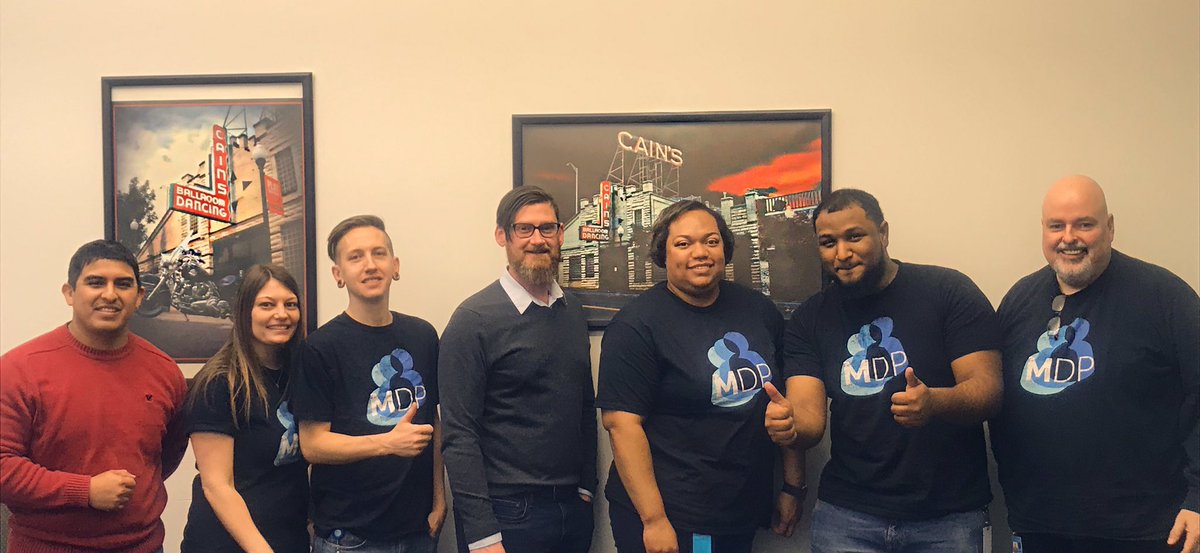 angela_vega9's tweet photo. Congrats to our MDP Grads of 2018 #TulsaProud strongly representing  with 9 &amp; special shout out to Myra being the 1st of many promotions to come. Thank you to all who made time to celebrate with us #TechCareTweets #WatchUsGrow #LeadersCreateMoreLeaders https://t.co/Ky40lFYCym