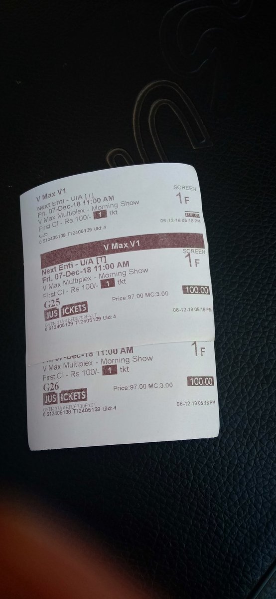 ArjunSanju1's tweet photo. Got my Tickets
Thnx bhayya
@sundeepkishan 🙏🙏🙏
#NextEntiFromToday https://t.co/DnkKkga4mA