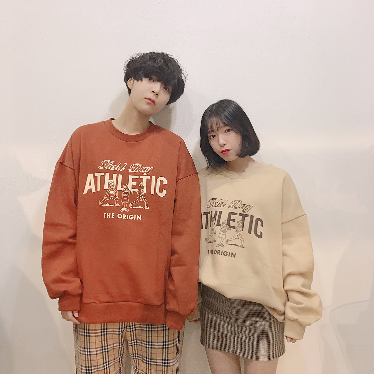 Twitter 上的 Onewill Athleticトレーナー Brown Beige 3980yen Tax 大須 韓国ファッション Kpop カップルコーデ ナムオル オルチャン T Co Lmpvtakajl Twitter