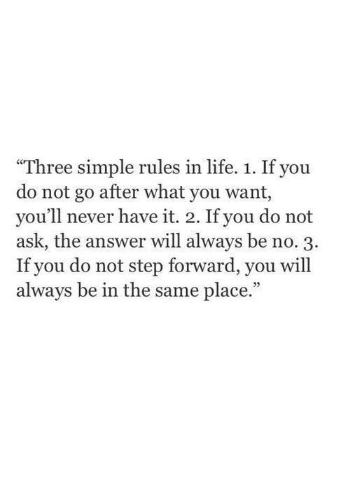 wordstionary's tweet photo. Three simple rules in life. https://t.co/dOqZAcfSVZ