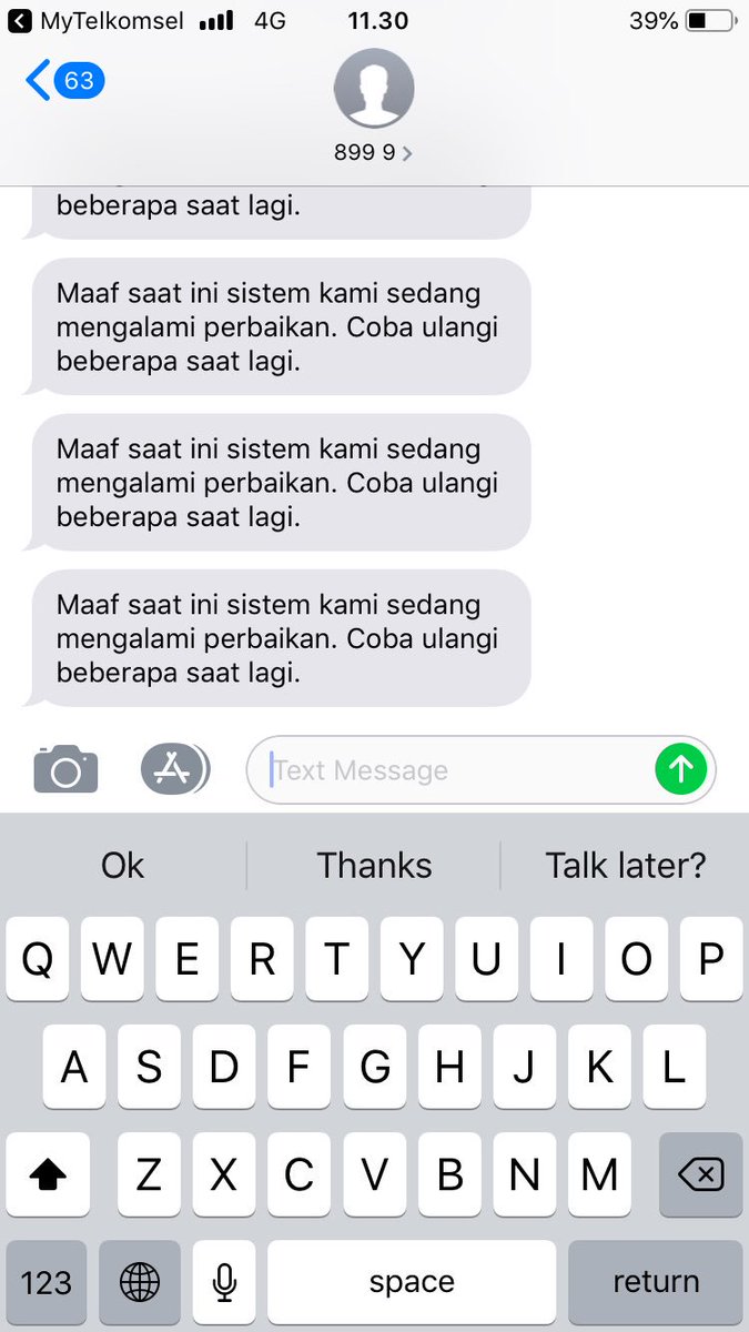 stevanusawang95's tweet photo. @Telkomsel sampai kapan ya? Saya mau beli paket data ga bisa dari tadi https://t.co/djz8avnCZJ