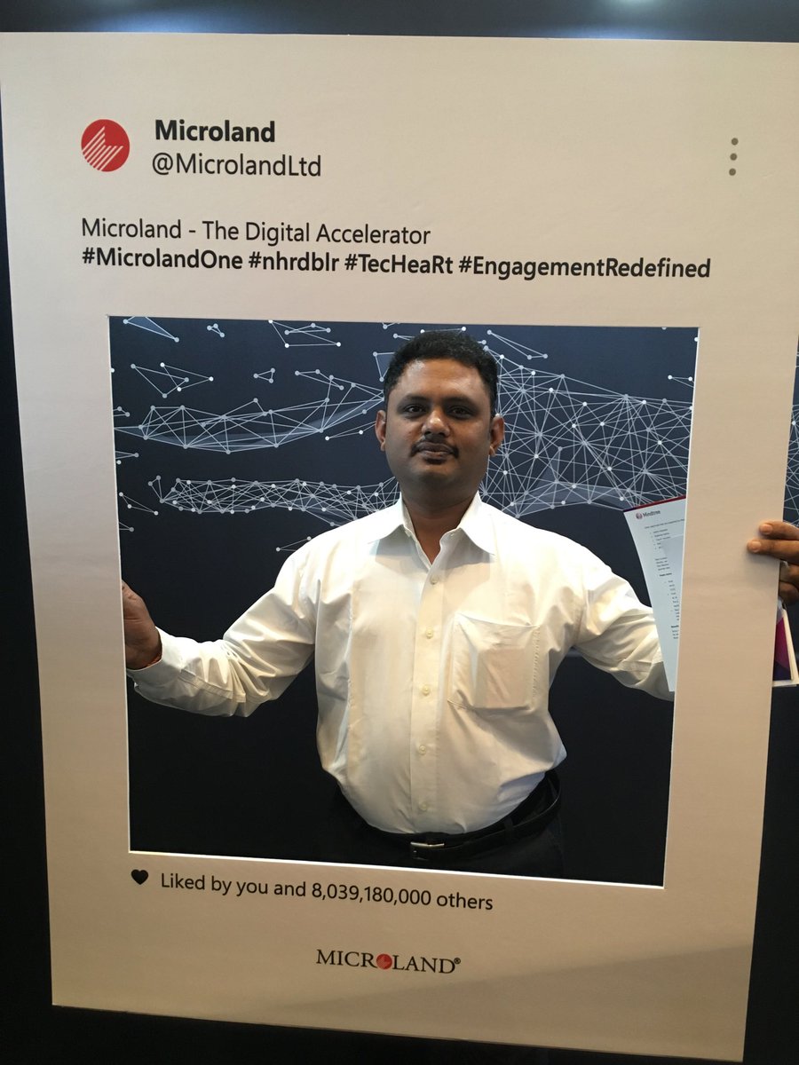 Pandiaraja4's tweet photo. #microlandone #nhrdblr #TecHeaRt #digitialization of HR https://t.co/XbZnLYbdcG