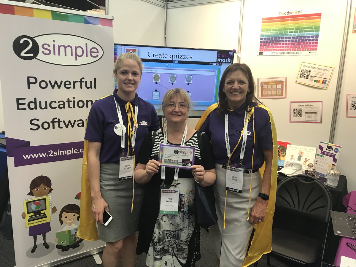 Congratulations Yulia Levitan from @Wesley_College successfully completing the #MAVCON Passport Challenge to win a year’s subscription to Purple Mash @purpleMash @2SimpleAus #eLearning #steam