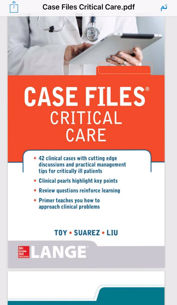 MALSWAR's tweet image. لكل #صيدلي #طب
اكثر من 150 حاله مرضيه مشروحه بشكل مفصل مع طريقه العلاج وكيفيه التشخيص وكيف تصل الى خطة علاجيه كامله 
كانك داخل مستشفى 
سواء في الاختبارات او الحياه العملية 
هذة الكتب يجب ان تضل بجانبك 

drive.google.com/file/d/1NgY2gk…

drive.google.com/file/d/1GWFys8…

drive.google.com/file/d/1eRk0t7…