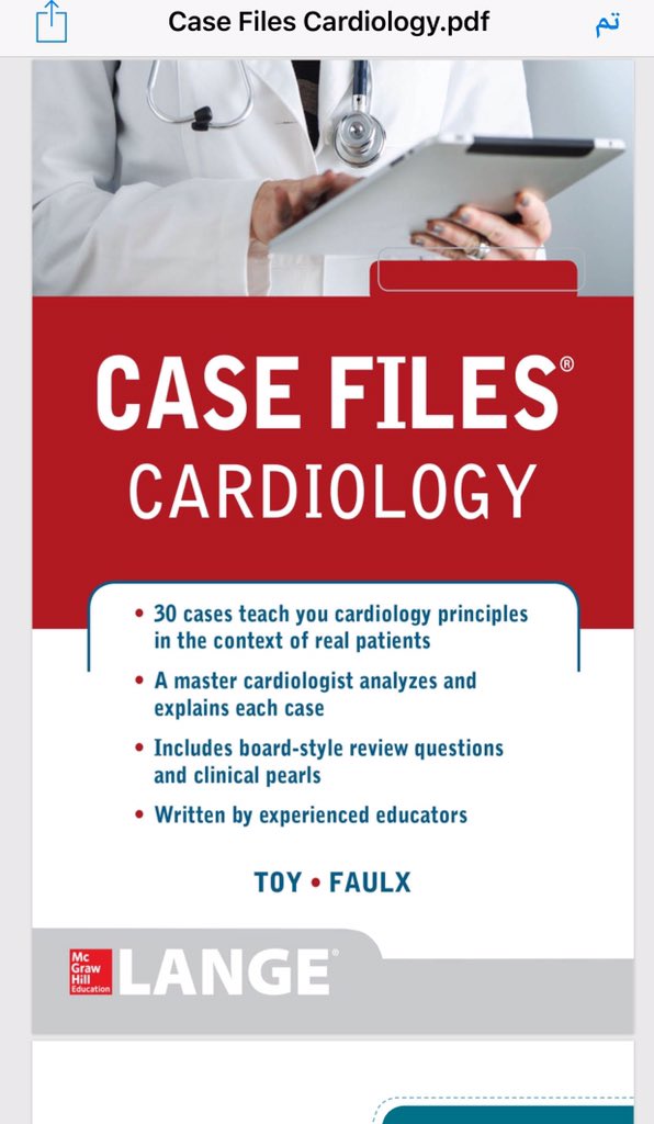 MALSWAR's tweet image. لكل #صيدلي #طب
اكثر من 150 حاله مرضيه مشروحه بشكل مفصل مع طريقه العلاج وكيفيه التشخيص وكيف تصل الى خطة علاجيه كامله 
كانك داخل مستشفى 
سواء في الاختبارات او الحياه العملية 
هذة الكتب يجب ان تضل بجانبك 

drive.google.com/file/d/1NgY2gk…

drive.google.com/file/d/1GWFys8…

drive.google.com/file/d/1eRk0t7…