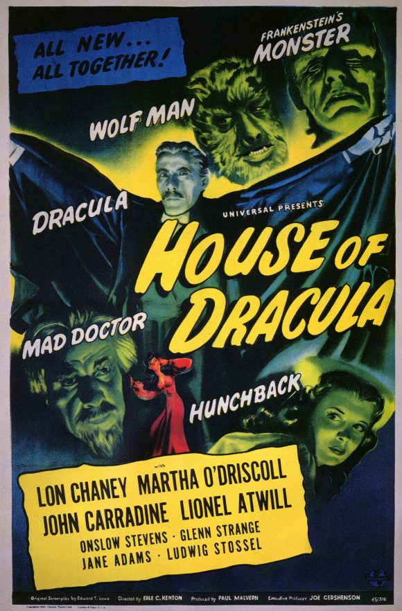 _InfinitySOL's tweet image. House of Dracula was released on this day in 1945. #Horror #Universal