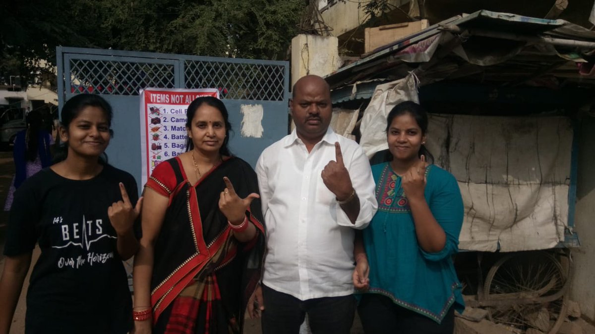 First time voting by our children