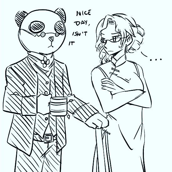 GoodwitchOfBA's tweet photo. ( Before i call it a night )

Professor Ozpin never told me why he was wearing a panda head last week 
or anything like that all he was "i'll Explain Later" i'm guessing it had super glue on it? 

What do you think happened? https://t.co/JdsmJh1PjB