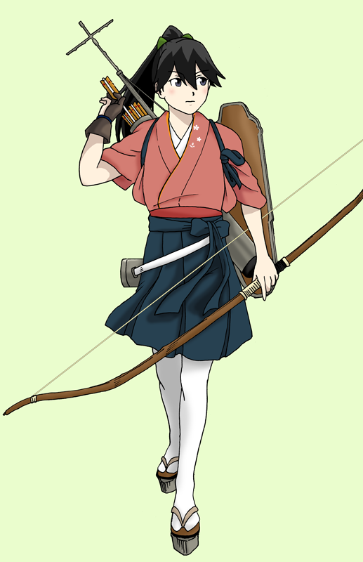 #鳳翔さんのイラストをTLに流して癒されよう
素敵なタグに乗り遅れた... 