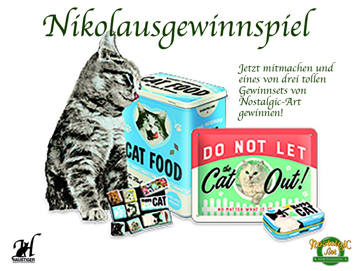 Auf Facebook läuft noch bis 9.12. unser Nikolausgewinnspiel. Zu gewinnen gibt es eines von drei tollen Gewinn-Sets von Nostalgic-Art. Hier gehts zur Verlosung: bit.ly/2QLz49T