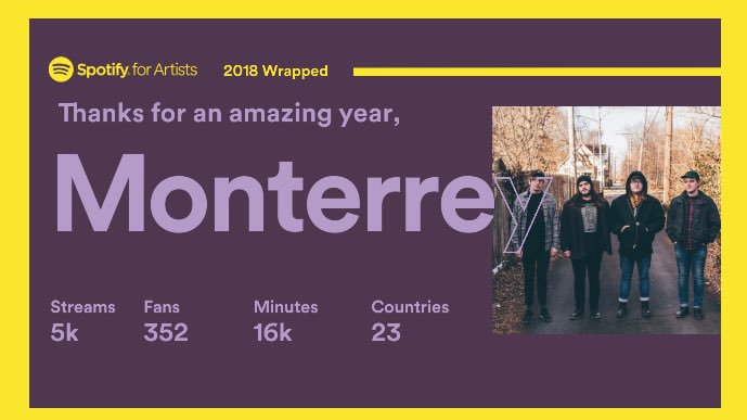 “Everybody else is doing it, so why can’t we?”  Thank you all for listening to our music it is insane that so many people spend their time listening to what we’ve said