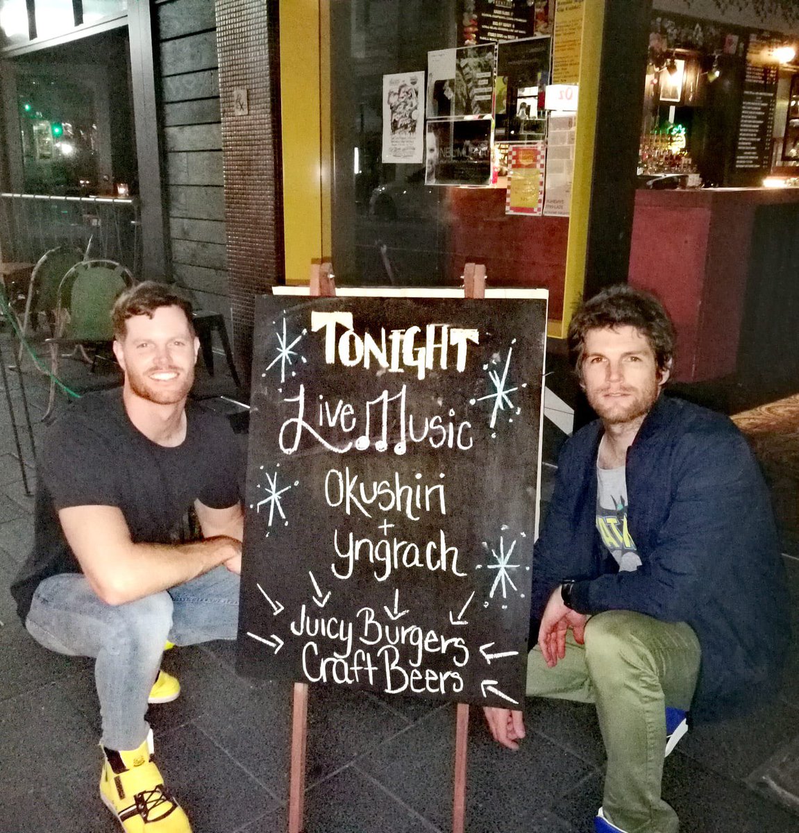 OkushiriShake's tweet photo. thanks for having us #ronnienightsfremantle #ronnienights #freo #fremantle #clubgigs #perthdjs https://t.co/plJKNIFCpU