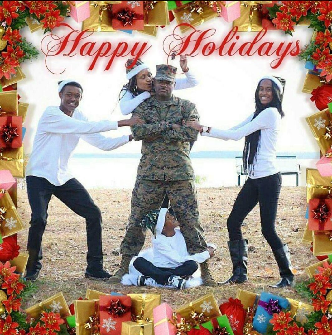 mariekosmo's tweet photo. Christmas with the Dangerfields! #SemperFi #SemperFly #FamilyMatters #dangerfield #tbt #santahat #GoodMorningAmerica #NCliving #ChristmasChronicles #Ohio #Dayton #Marines #holidayseason #TodayShow #pictureperfect #lovely #militarylife #Smile #photooftheday #PHOTOS #TGBTG https://t.co/wGwhXfk6dW