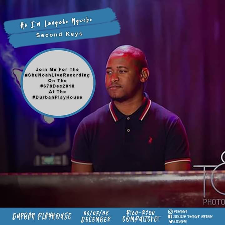 SbuNoah's tweet photo. #MeetTheBand @lungelo_ngcobo #SbuNoahLiveRecording #ADavidKindOfPsalm #678Dec2018 #DurbanPlayhouse #Contento https://t.co/H0mjlq3RG2