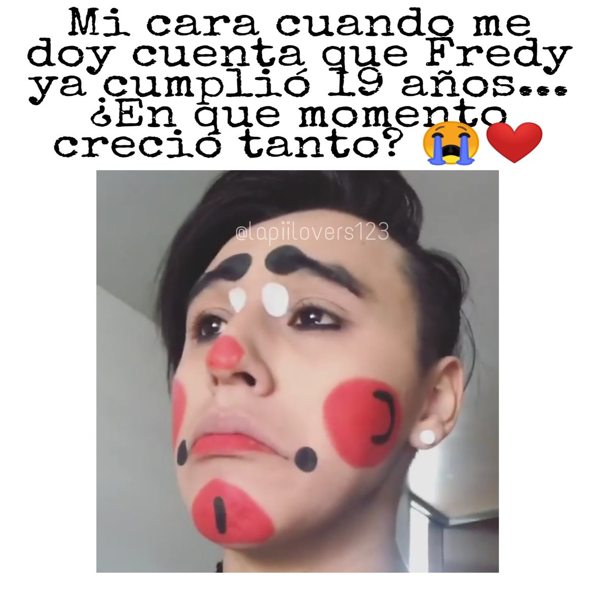 lapiilovers123's tweet photo. Andamos sentimentales!! Ya son 19 bebeeeee.😭❤🎁
@lapizito123 https://t.co/8s1QpWo0sL