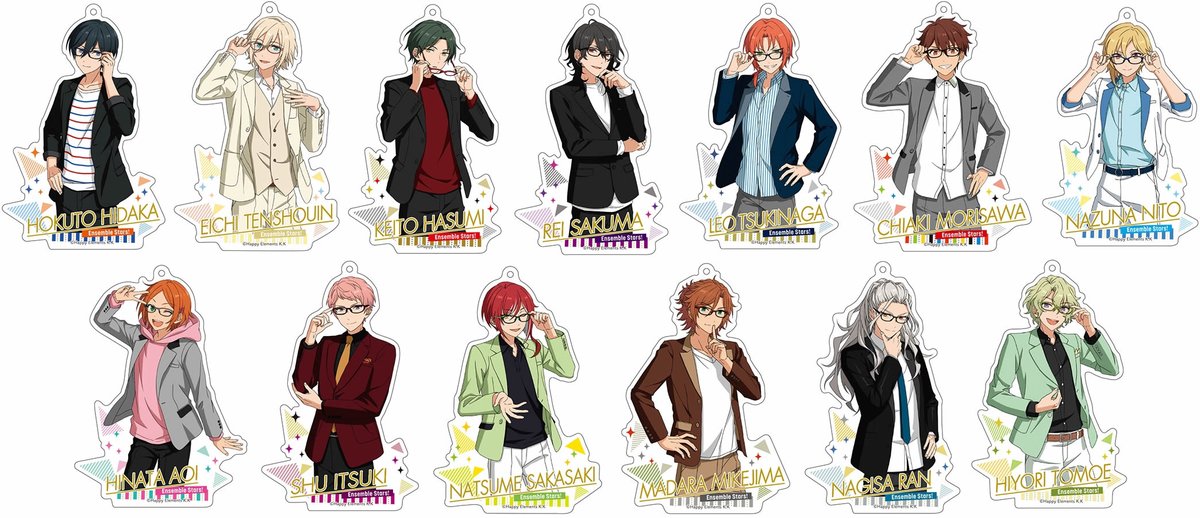 あんさんぶるスターズ グッズ情報 アニメイトオンライン新着 あんさんぶるスターズ Agf限定 アクリルキーホルダー アフターagf18 T Co Fax8ya472q