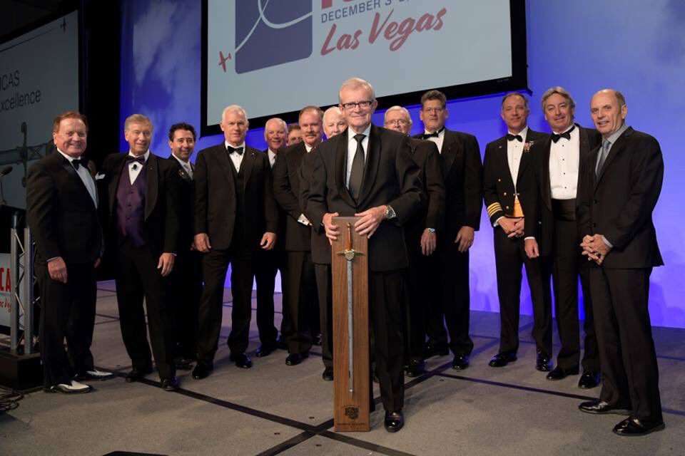 SanicoleAirshow's tweet photo. We are very pleased & proud to report that Gilbert Buekenberghs received prestigious Sword of Excellence during the International Council of Airshows. Congratulations Gilbert ! #ICAS18 #AirShows #Sanicole https://t.co/YrAdUKIf3L