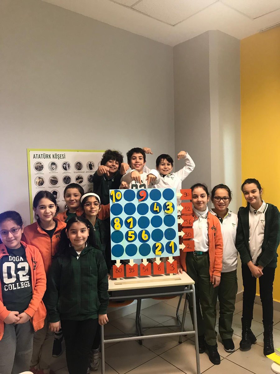 #matematikheryerde TÜBiTAK onaylı projemizle “Çarpasana Oyunu” oynayarak ortak bölenleri öğreniyoruz. <a href="/elvin_oven/">Elvin Öven Güçbilmez</a> <a href="/fatihhhhylmz/">Fatih Yılmaz</a>