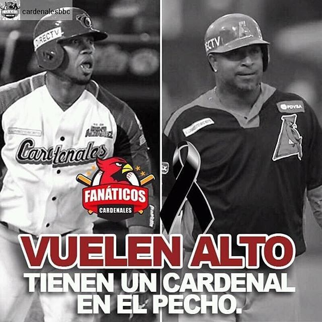 DeporteFenix's tweet photo. ¡El deporte en Lara se encuentra de luto!

Nuestro más sentido pésame a sus familias. QEPD  @cardenalesbbc ... ¡QUE NOTICIA TAN DURA DE PUBLICAR!

Nuestro corazón se encuentra totalmente destrozado por la partida de estos grandes peloteros, Luis Valbuena… https://t.co/cMQmxA8qEY https://t.co/xil5xq1ZTR