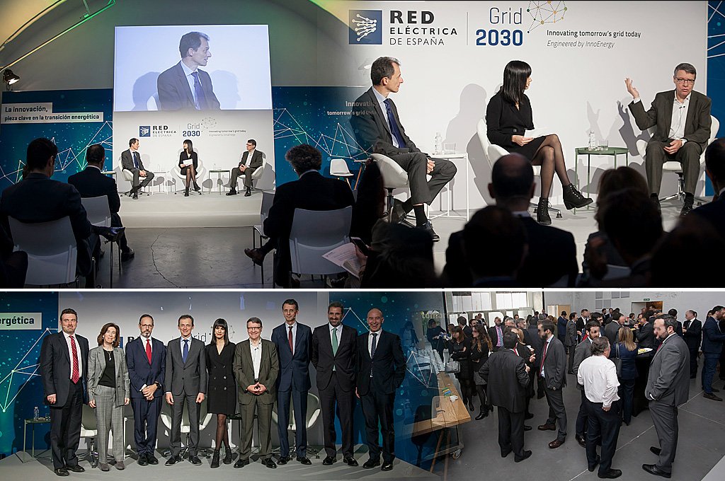 GrupoINK's tweet photo. Presentación del programa #Grid2030
La innovación, pieza clave en la #TransiciónEnergética
#Evento #Eventprofs #Madrid #streaming https://t.co/1m6Aki8YBI