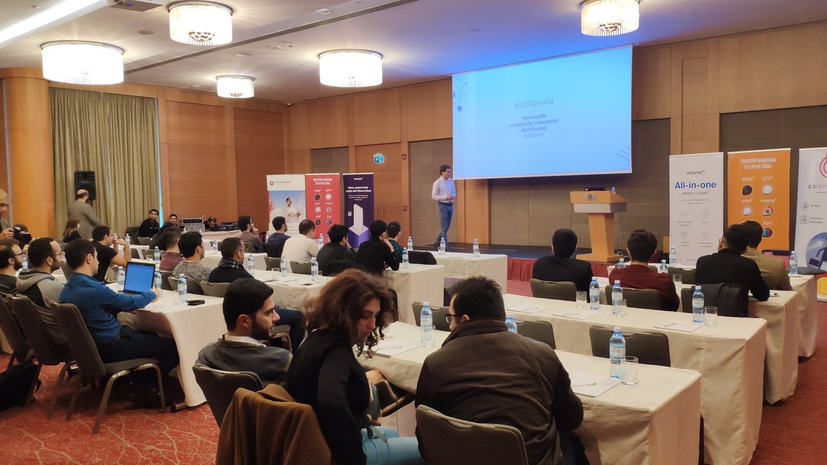 Ora778899's tweet photo. We have started #Blockchain workshop by @ikardanoff at #bca2018 #blockchain #waves #WavesPlatform #wavescommunity #portmanat #pashabank #barama #cryptoyote https://t.co/UZZSM09Q1a