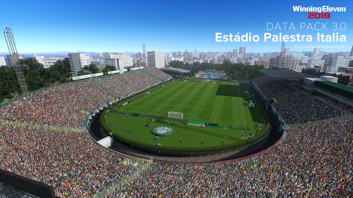 ウイニングイレブン スタジアムの追加 Campeonato Brasileiro ブラジル のパルメイラスの旧スタジアム エスタジオ パレストラ イタリア も追加 ウイイレ T Co 8inwtsnbho